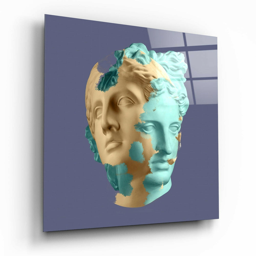 Sculpture Glass Wall Art.