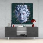 Sculpture Glass Wall Art.