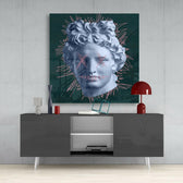 Sculpture Glass Wall Art.