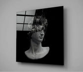 Sculpture Glass Wall Art.