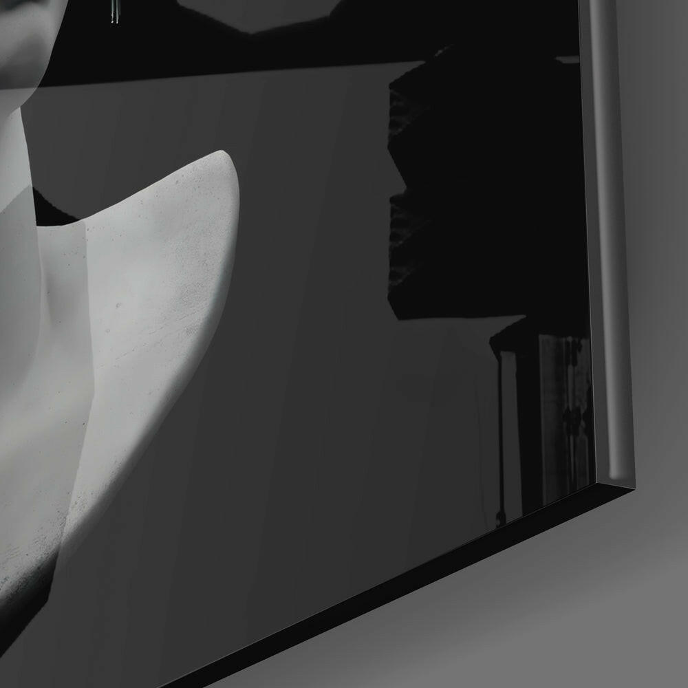 Sculpture Glass Wall Art.