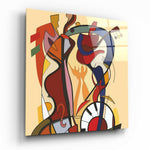 Alfred Gockel Wild Party Glass Wall Art.