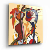 Alfred Gockel Wild Party Glass Wall Art.
