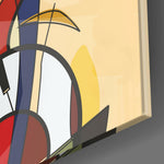 Alfred Gockel Wild Party Glass Wall Art.