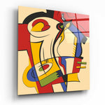 Alfred Gockel Glass Wall Art.