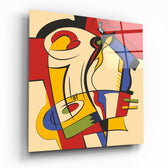 Alfred Gockel Glass Wall Art.