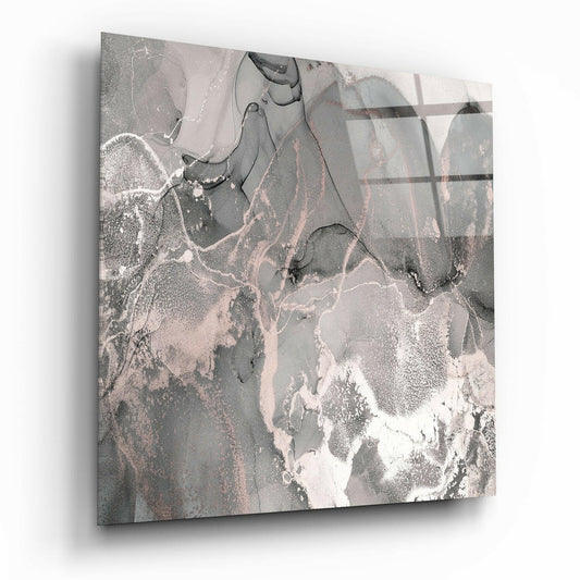 Abstract Glass Wall Art.