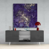 Abstract Glass Wall Art.
