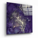Abstract Glass Wall Art.