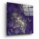 Abstract Glass Wall Art.