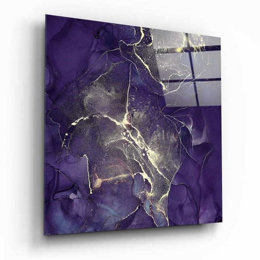 Abstract Glass Wall Art.