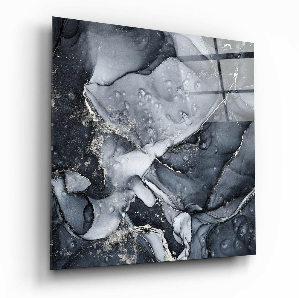 Abstract Glass Wall Art.