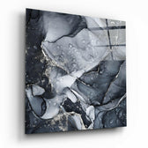 Abstract Glass Wall Art.