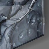 Abstract Glass Wall Art.
