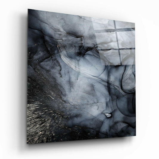 Abstract Glass Wall Art.