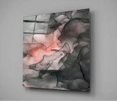Abstract Glass Wall Art.