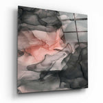Abstract Glass Wall Art.