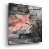 Abstract Glass Wall Art.