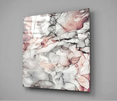 Abstract Glass Wall Art.