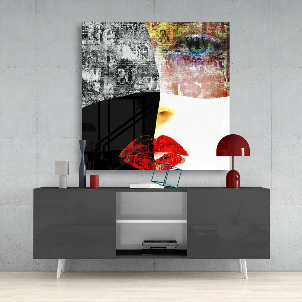 Pieces Glass Wall Art.