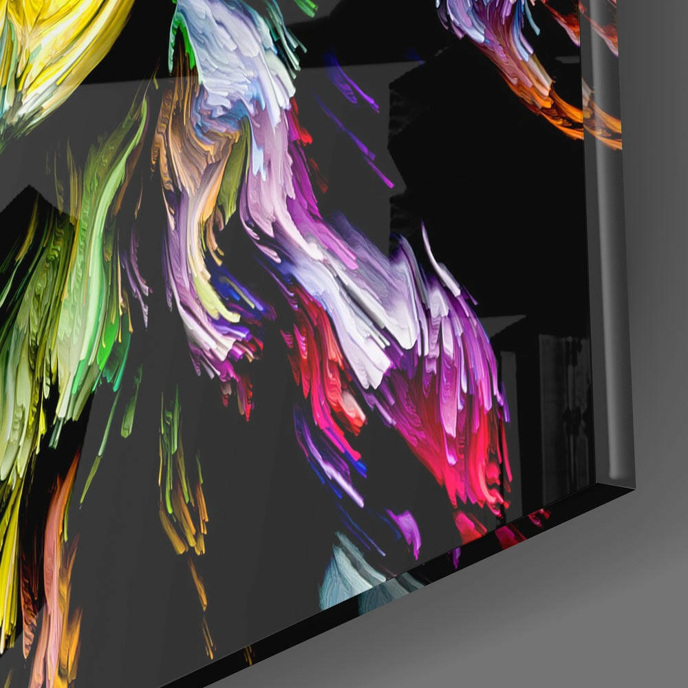 Thought Generation Glass Wall Art.