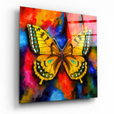 Butterfly Glass Wall Art | Insigne Art Design