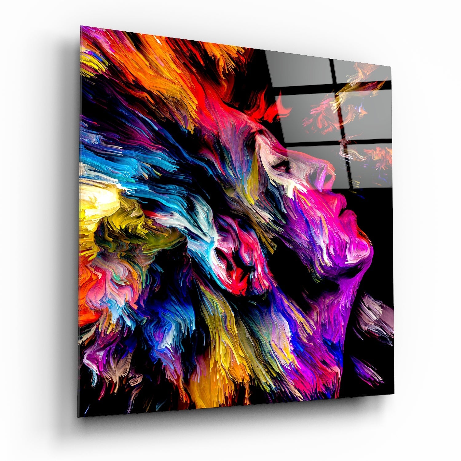 Colorful Dreams Glass Wall Art | Insigne Art Design