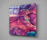 Glory of Pink Glass Wall Art.