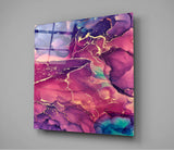 Glory of Pink Glass Wall Art | Insigne Art Design