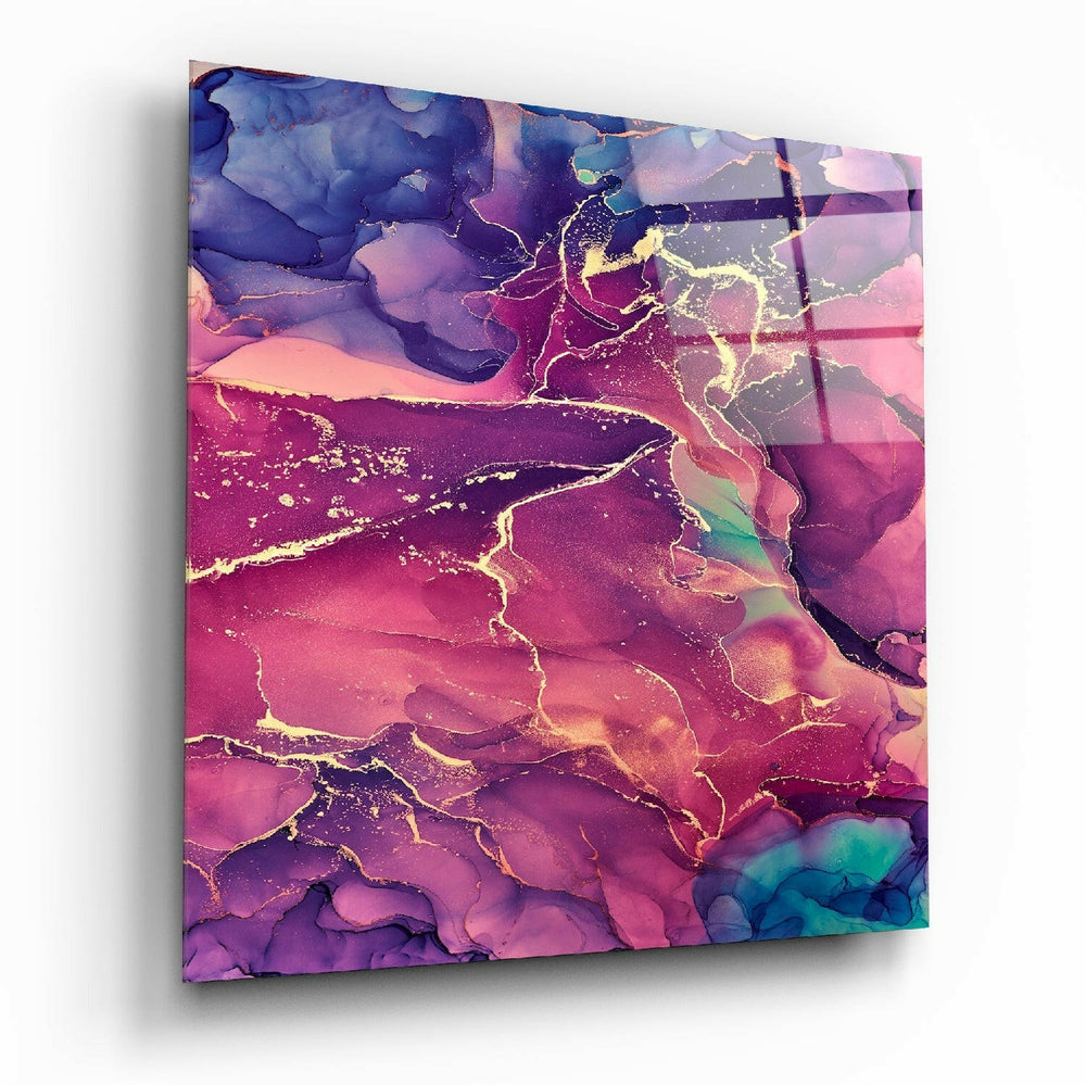 Glory of Pink Glass Wall Art.