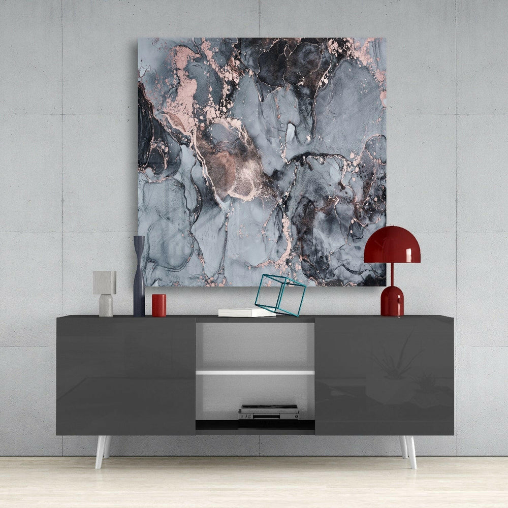 Marble Glass Wall Art.