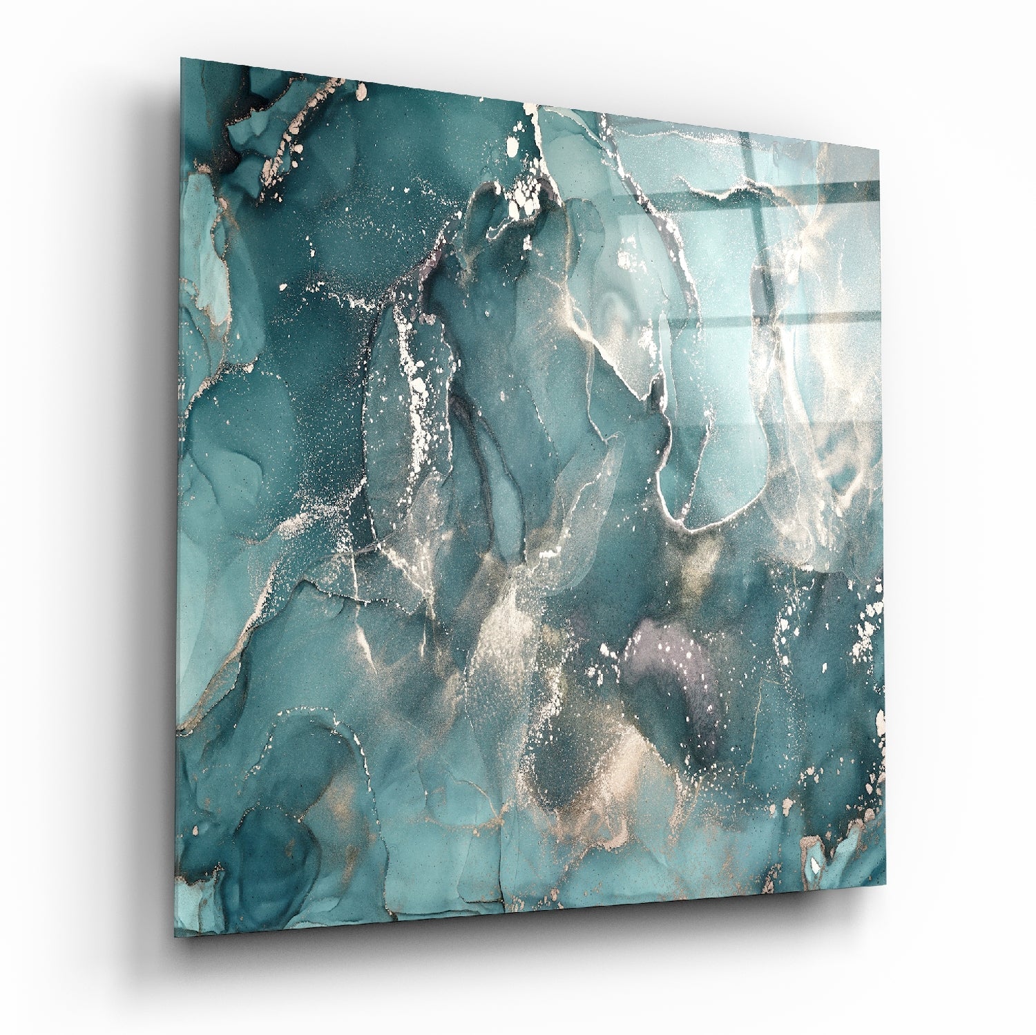 Abstract Glass Wall Art | Insigne Art Design