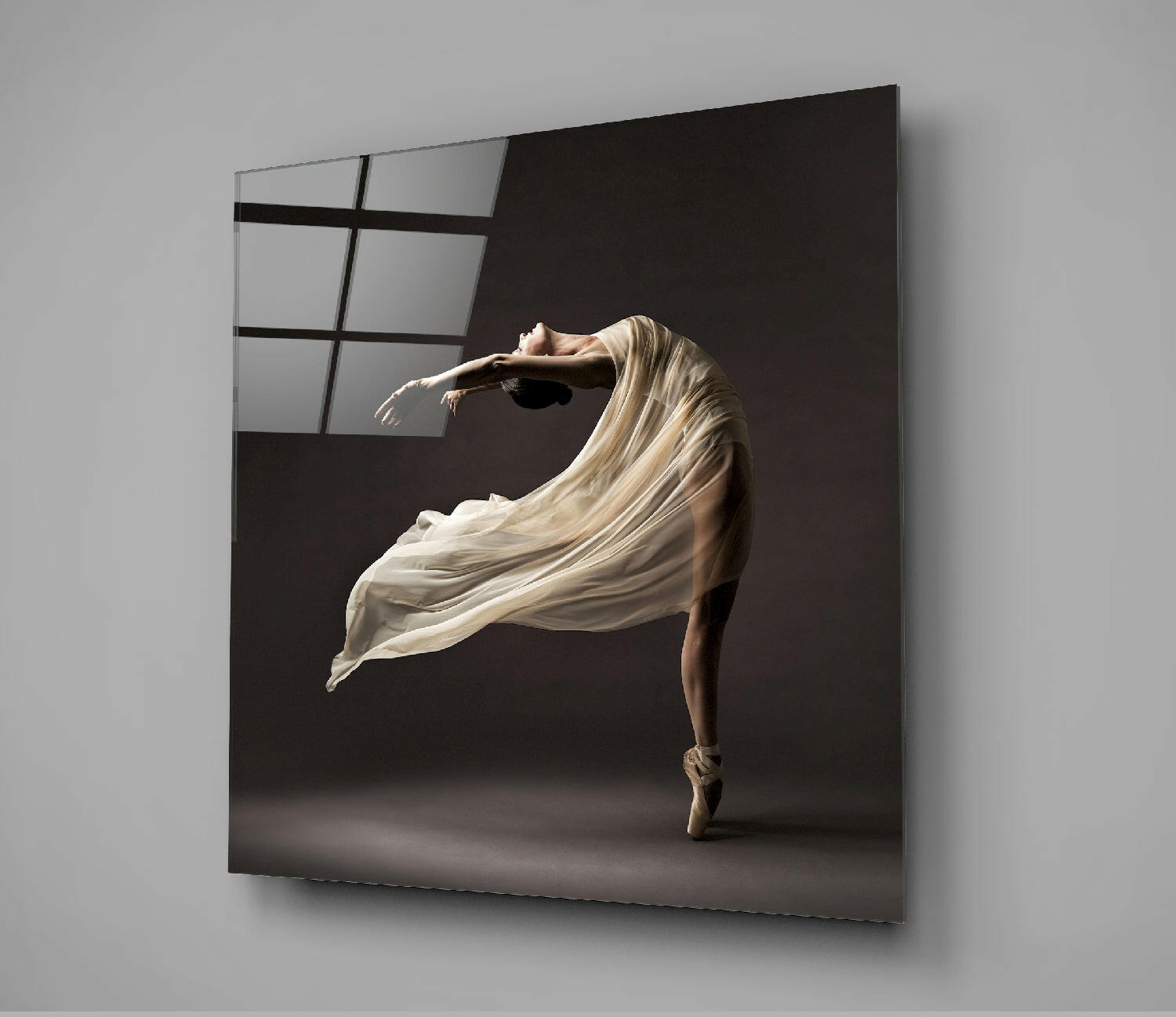 Ballerina Glass Wall Art.