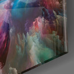 Color Explosion Glass Wall Art.