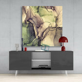 Colored Marble Glass Wall Art.