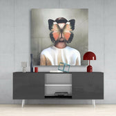 Butterfly Dreams Glass Wall Art.