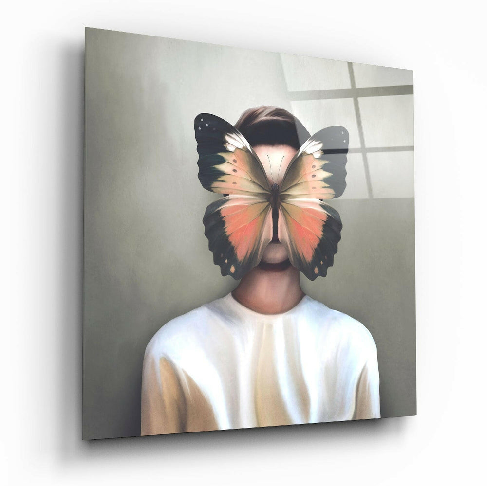 Butterfly Dreams Glass Wall Art.