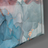 Colored Marble Glass Wall Art.