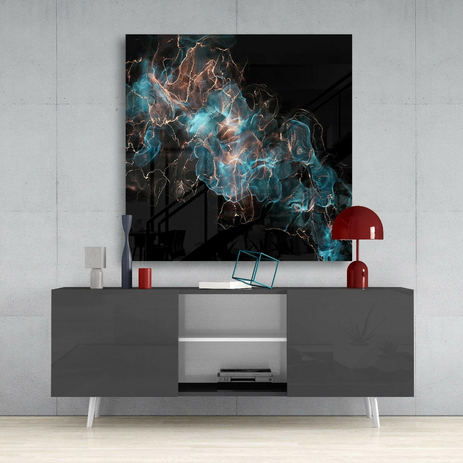 Energy Glass Wall Art.