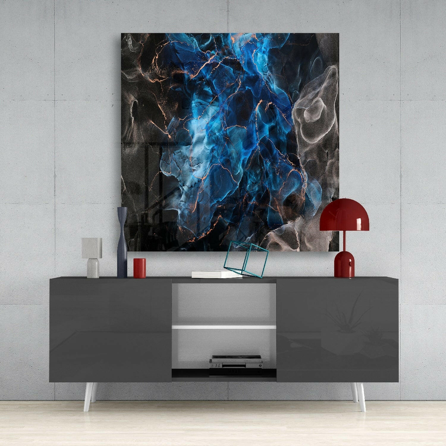 Energy Glass Wall Art.