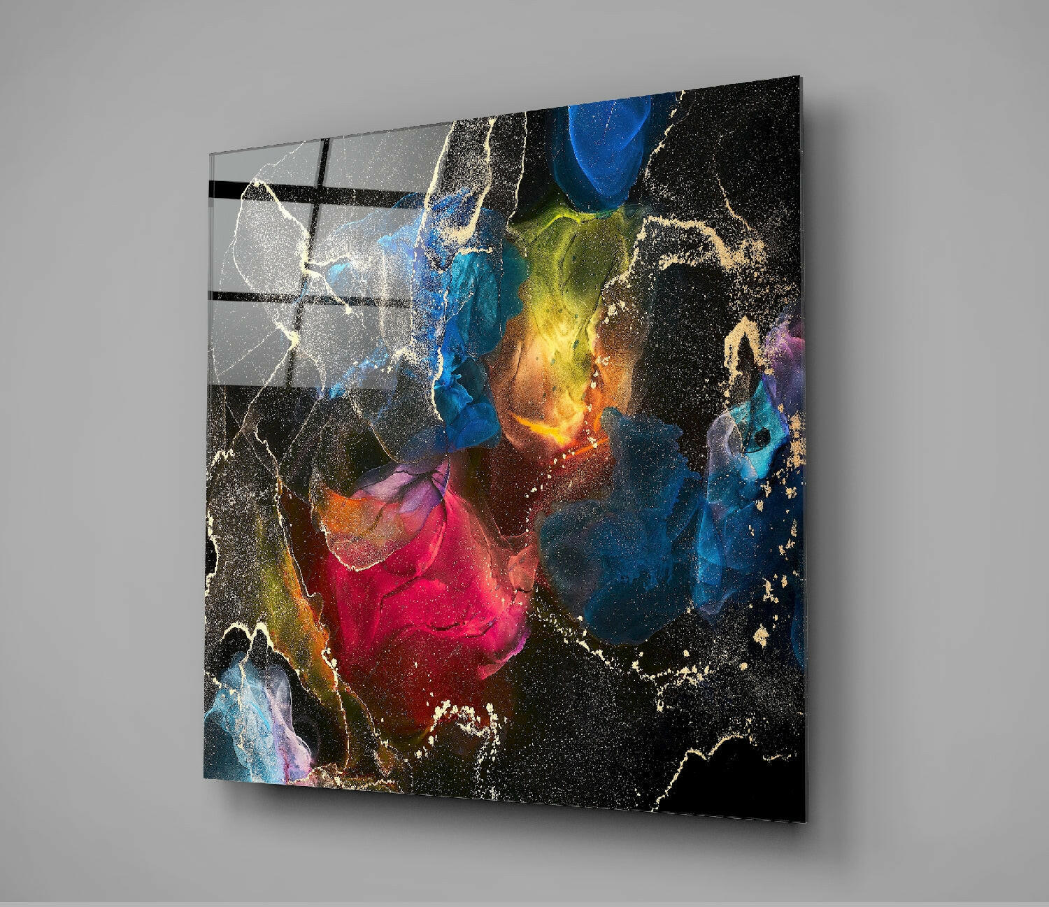 Energy Glass Wall Art.