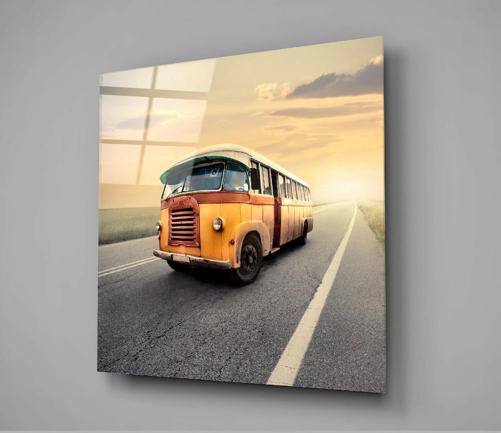 Caravan Glass Wall Art.
