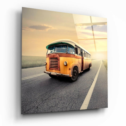 Caravan Glass Wall Art.
