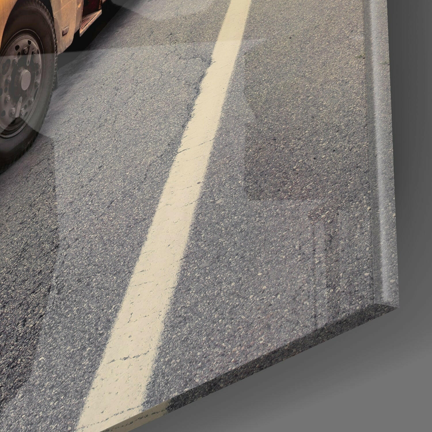 Caravan Glass Wall Art.