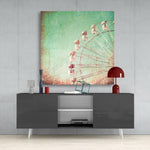 Ferris Wheel Glass Wall Art.