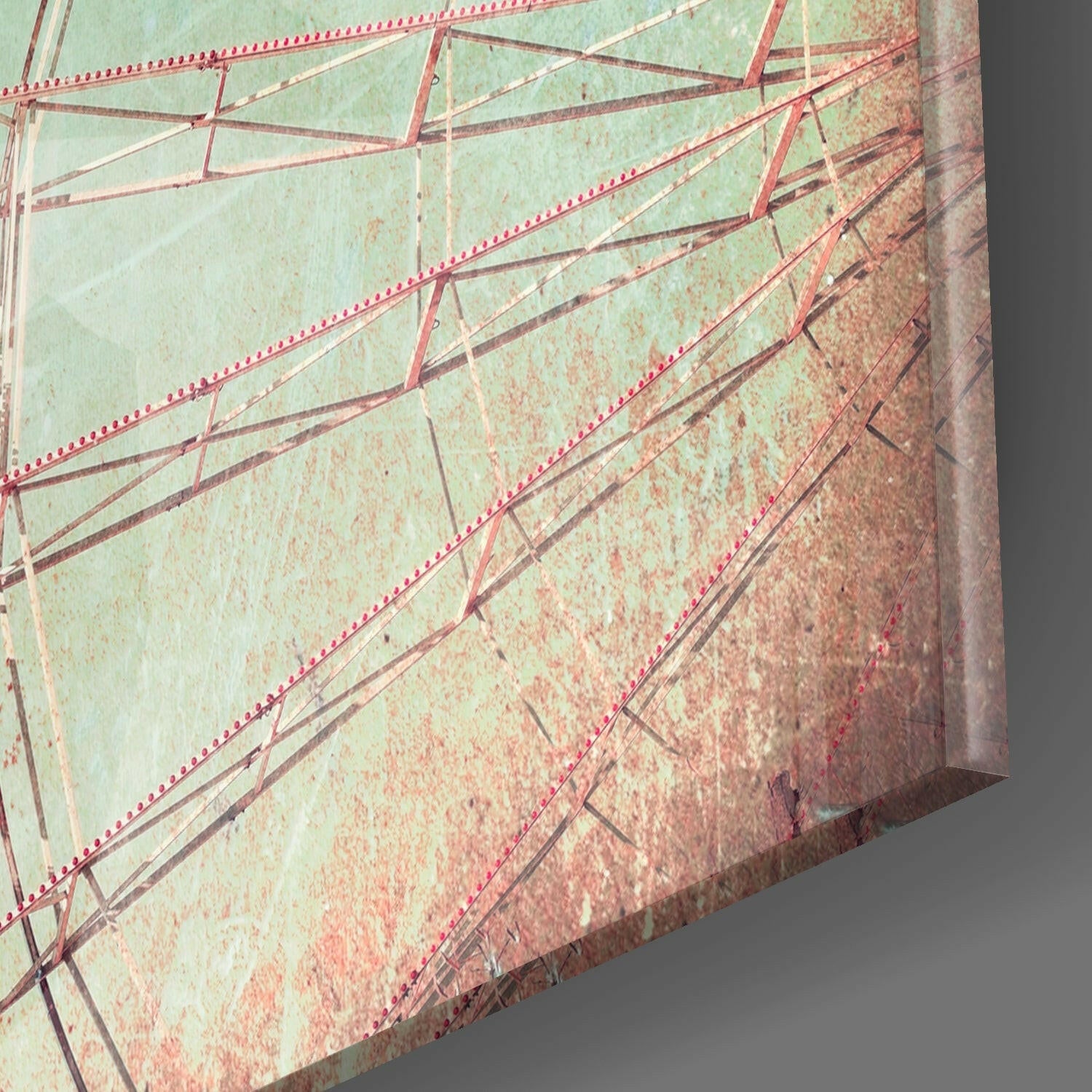 Ferris Wheel Glass Wall Art.