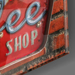 Hot Coffee Glass Wall Art.
