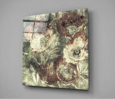 Abstract Glass Wall Art.