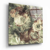 Abstract Glass Wall Art.
