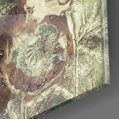 Abstract Glass Wall Art.